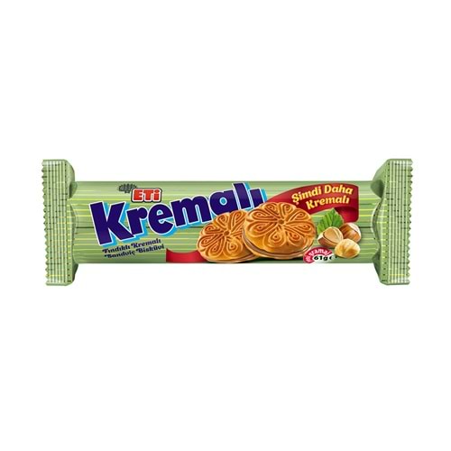 ETİ KREMALI FINDIKLI BİSKÜVİ 61 G
