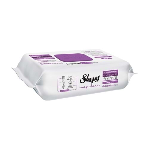 SLEEPY ORKİDE YÜZEY TEMİZLİK HAVLUSU 100 LÜ