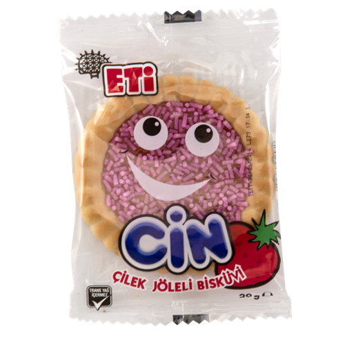 ETİ CİN TEKLİ ÇİLEKLİ 25 G
