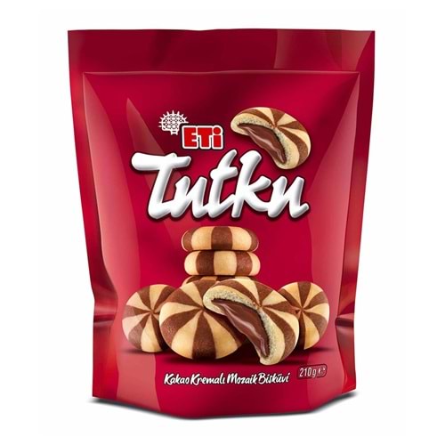 ETİ TUTKU BİSKÜVİ POŞET 210 G
