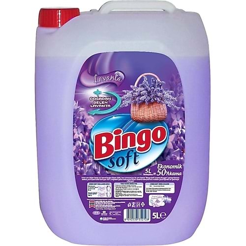 BİNGO SOFT LAVANTA 5L