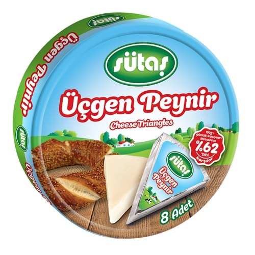 SÜTAŞ ÜÇGEN PEYNİR 8 ADET