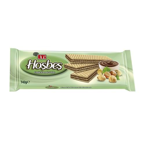 ETİ HOŞBEŞ FINDIKLI GOFRET 142 G