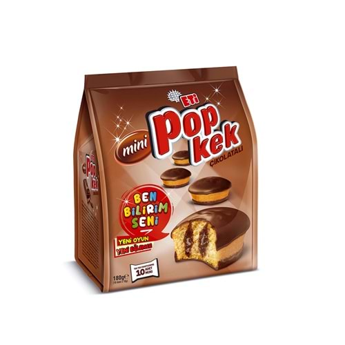 ETİ POP KEK MİNİ ÇİKOLATALI 180 G