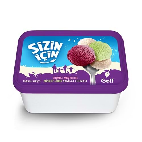 GOLF SİZİN İÇİN KIRMIZI MEYVE LİMON 1400 ML
