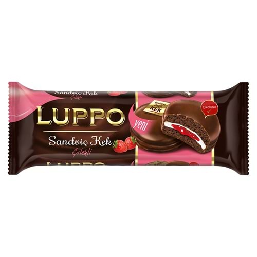 LUPPO SANDİVİÇ KEK ÇİLEKLİ 182G