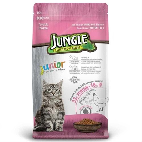 JUNGLE YAVRU KEDİ MAMASI 1.5 KG