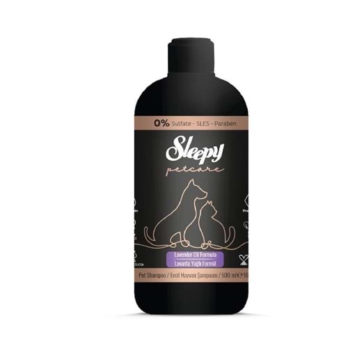 SLEEPY PETCARE KEDİ ŞAMPUANI 500.ML