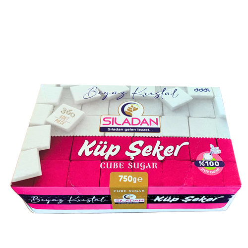 SILADAN KÜP ŞEKER 750G