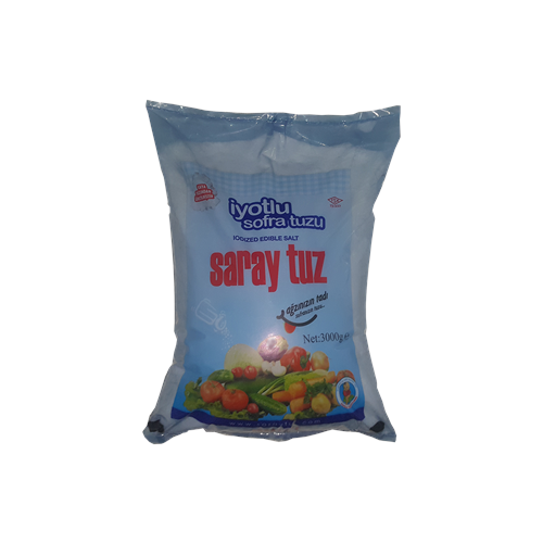SARAY İYOTLU SOFRA TUZU 3000kg 1 X