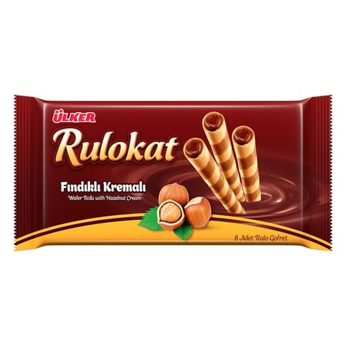 ÜLKER RULOKAT FINDIK KREMALI GOFRET 42 G