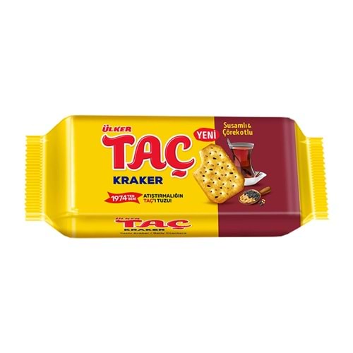 ÜLKER TAÇ KRAKER SUSAMLI ÇÖREKOTLU 76 G