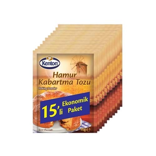 KENTON HAMUR KABARTMA TOZU 15 Lİ