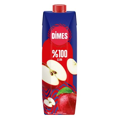 DİMES ELMA %100 1L