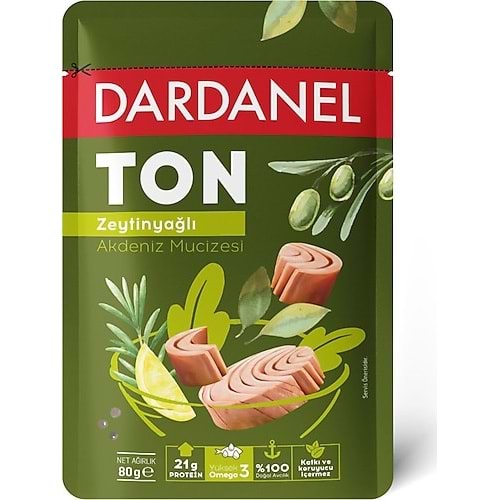 DARDANEL TON BALIĞI 80 GR