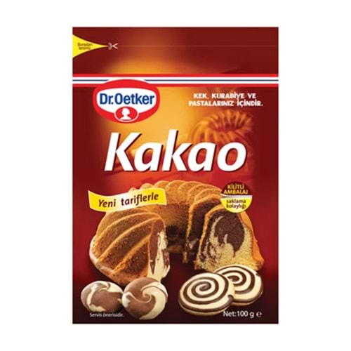 DR OETKER KAKAO KİLİTLİ 100G
