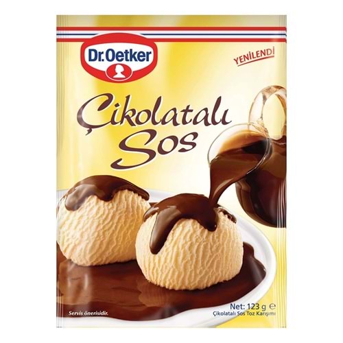 DR OETKER ÇİKOLATALI SOS 123G