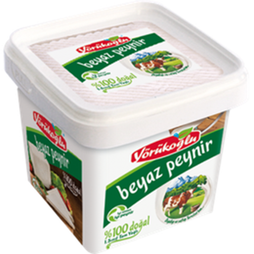 YÖRÜKOĞLU TAM YAGLI BEYAZ PEYNİR 500 GR