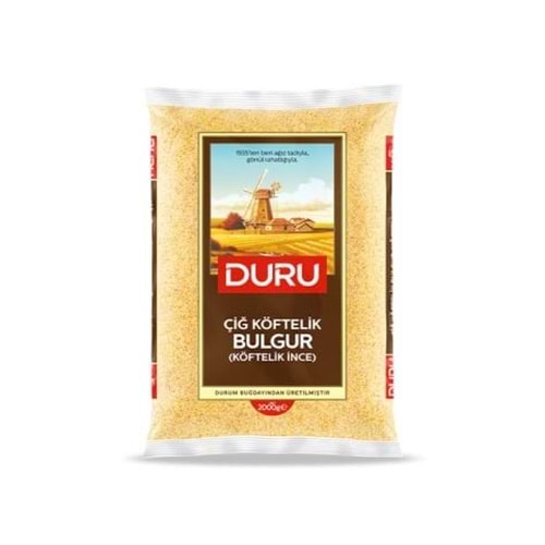 DURU ÇİĞ KOFTELİK BULGUR 2 KG