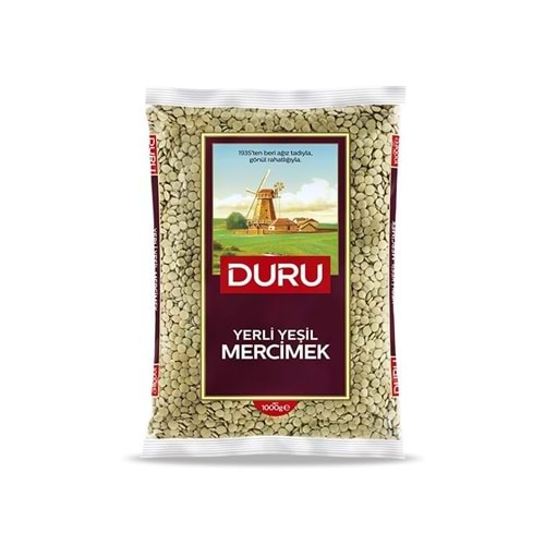 DURU YEŞİL MERCİMEK 1 KG