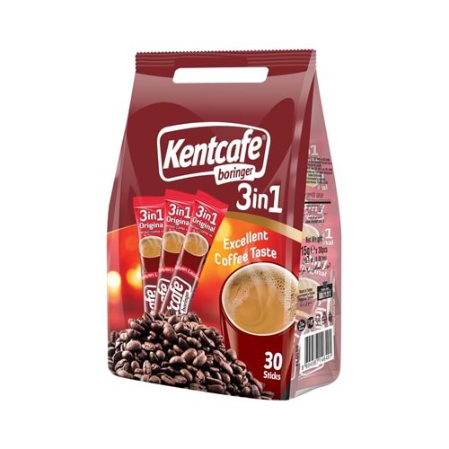 KENTCAFE KAHVE TOZ İÇECEK 3Ü1 ARADA ADET
