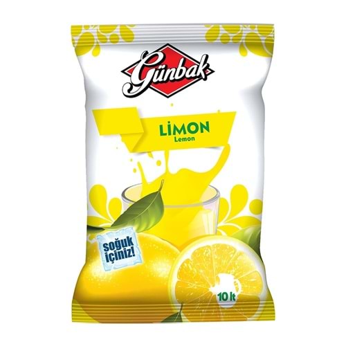 GÜNBAK LİMON AROMALI TOZ İÇECEK 9G