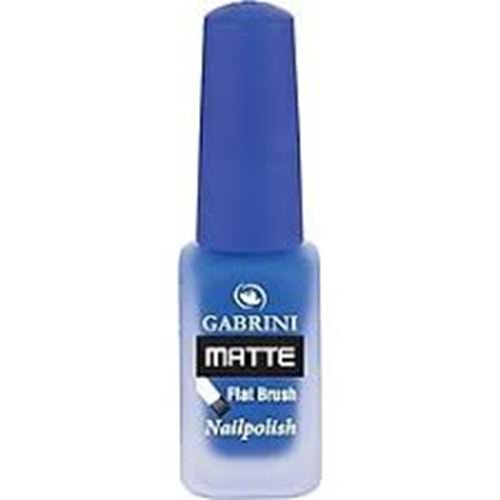 GABRİNİ MAT MAVİ OJE 13 ML