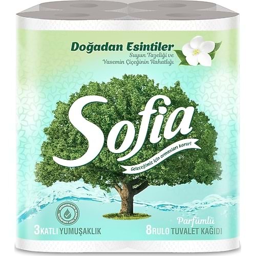 SOFİA TUVALET KAĞIDI 8Lİ