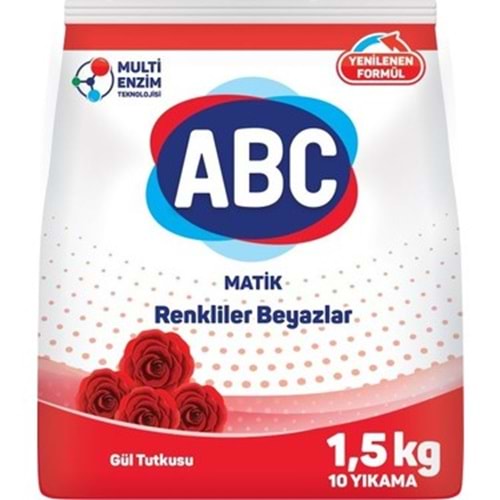 ABC MATİK GÜL TUTKUSU RENKLİLER VE BEYAZLAR 1500 GR