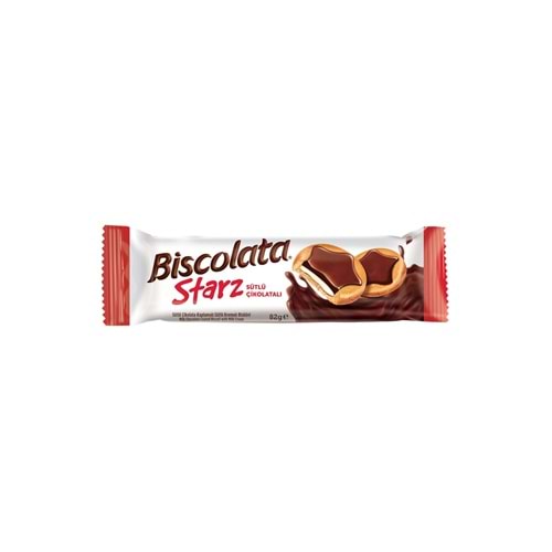 BİSCOLATA STARZ SÜTLÜ 82G
