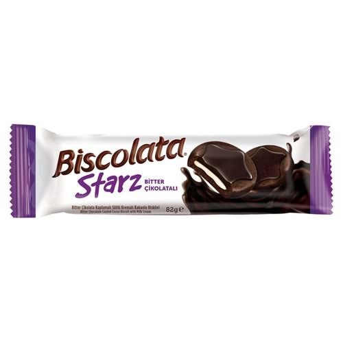 BİSCOLATA STARZ BİTTER ÇİKOLATALI 82 G