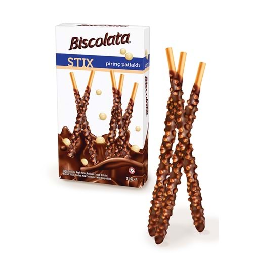 ŞÖLEN BİSCOLATA STİX PİRİNÇ PATLAK 34 G