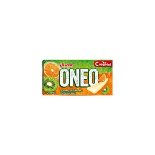 ÜLKER ONEO PORTAKAL&KİWİ AROMALI SAKIZ 14GR