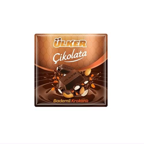 ÜLKER BALLI BADEM KROKANLI SÜTLÜ ÇİKOLATA 40GR