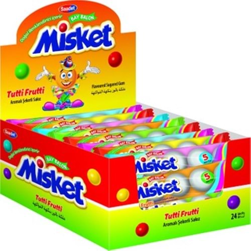 BAY BALON MİSKET SAKIZ 5Lİ