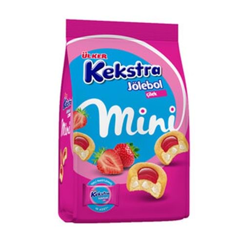 ÜLKER KEKSTRA MİNİ JOLE ÇİLEKLİ 150 GR