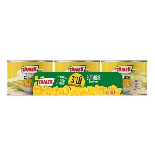 TAMEK SÜT MISIR 210 GR