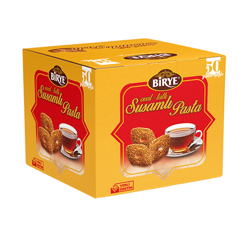 BİRYE SUSAMLI PASTA 500G