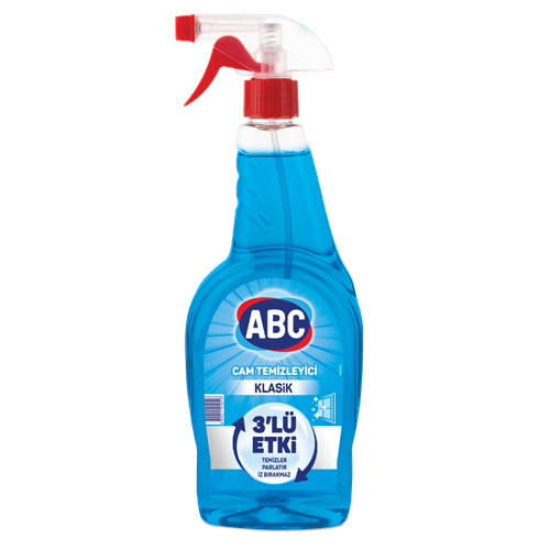 ABC CAM TEMİZLEYİCİ KLASİK 3LÜK ETKİ