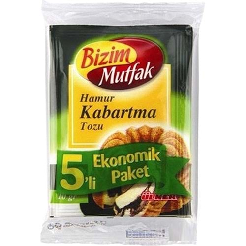 BİZİM HAMUR KABARTMA TOZU 5Lİ