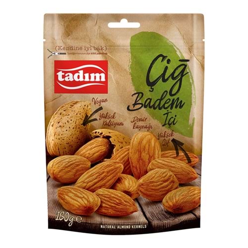 TADIM ÇİĞ BADEM İÇİ 180 GR
