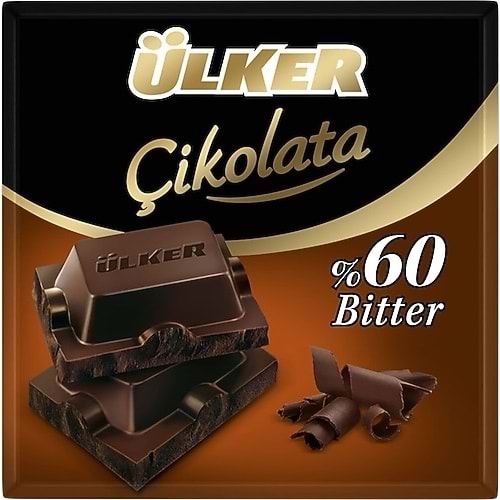 ÜLKER ÇİKOLATA BİTTER 6*6G