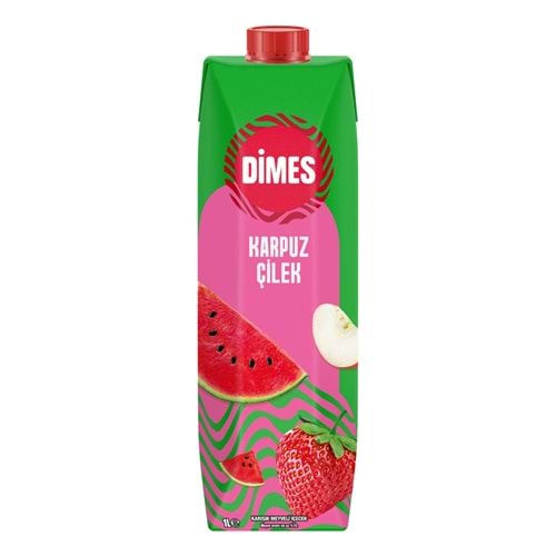 DİMES KARPUZ ÇİLEK MEYVE SUYU 1L