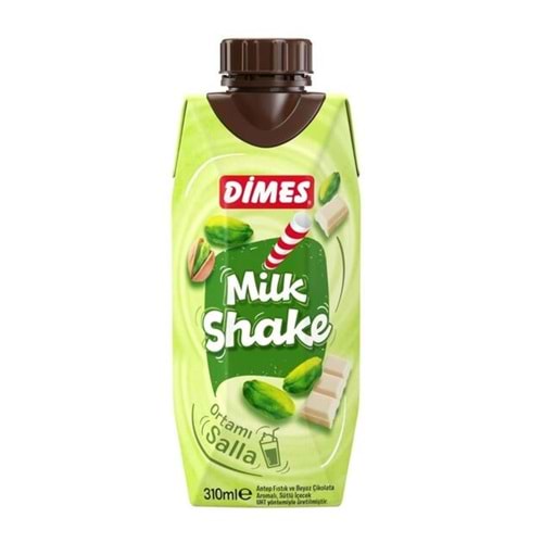DİMES MİLK SHAKE ANTEP FISTIK-BEYAZ ÇİKOLATA 310 ML