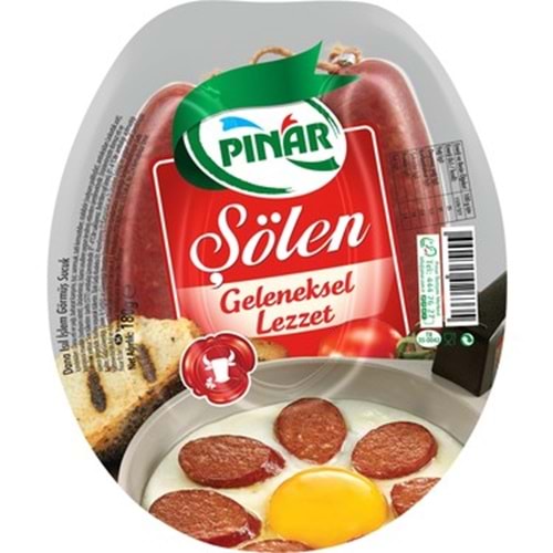 PINAR ŞÖLEN DANA SUCUK 180G