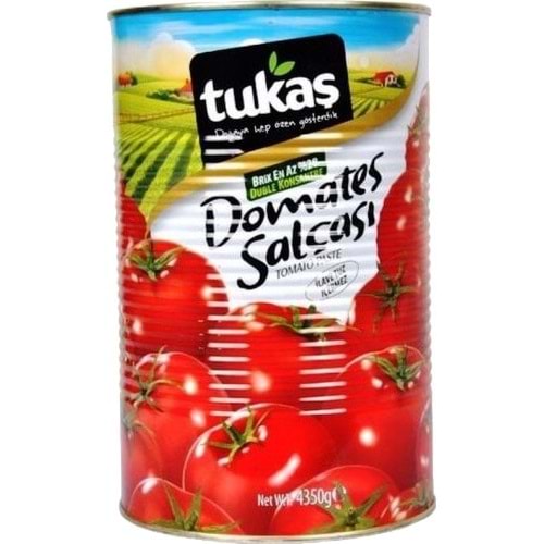 TUKAŞ DOMATES SALÇASI 4350 GR