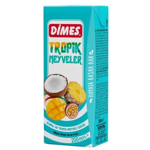 DİMES TROPİK MEYVELER 200 ML