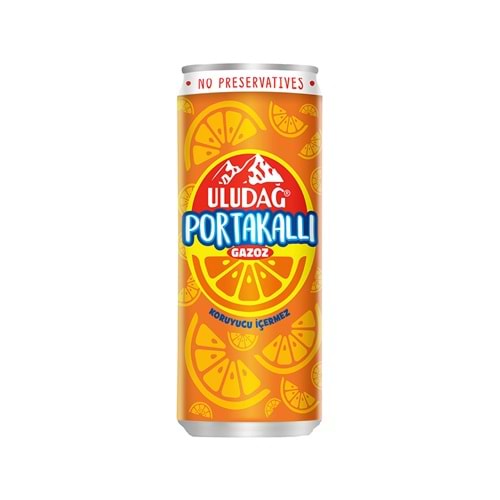ULUDAĞ PORTAKALLI GAZOZ 330ML