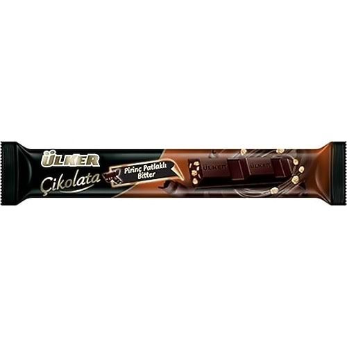 ÜLKER ÇİKOLATA BİTTER 14 GR