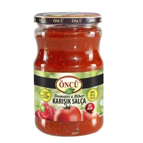 ÖNCÜ KARIŞIK SALÇA 700G